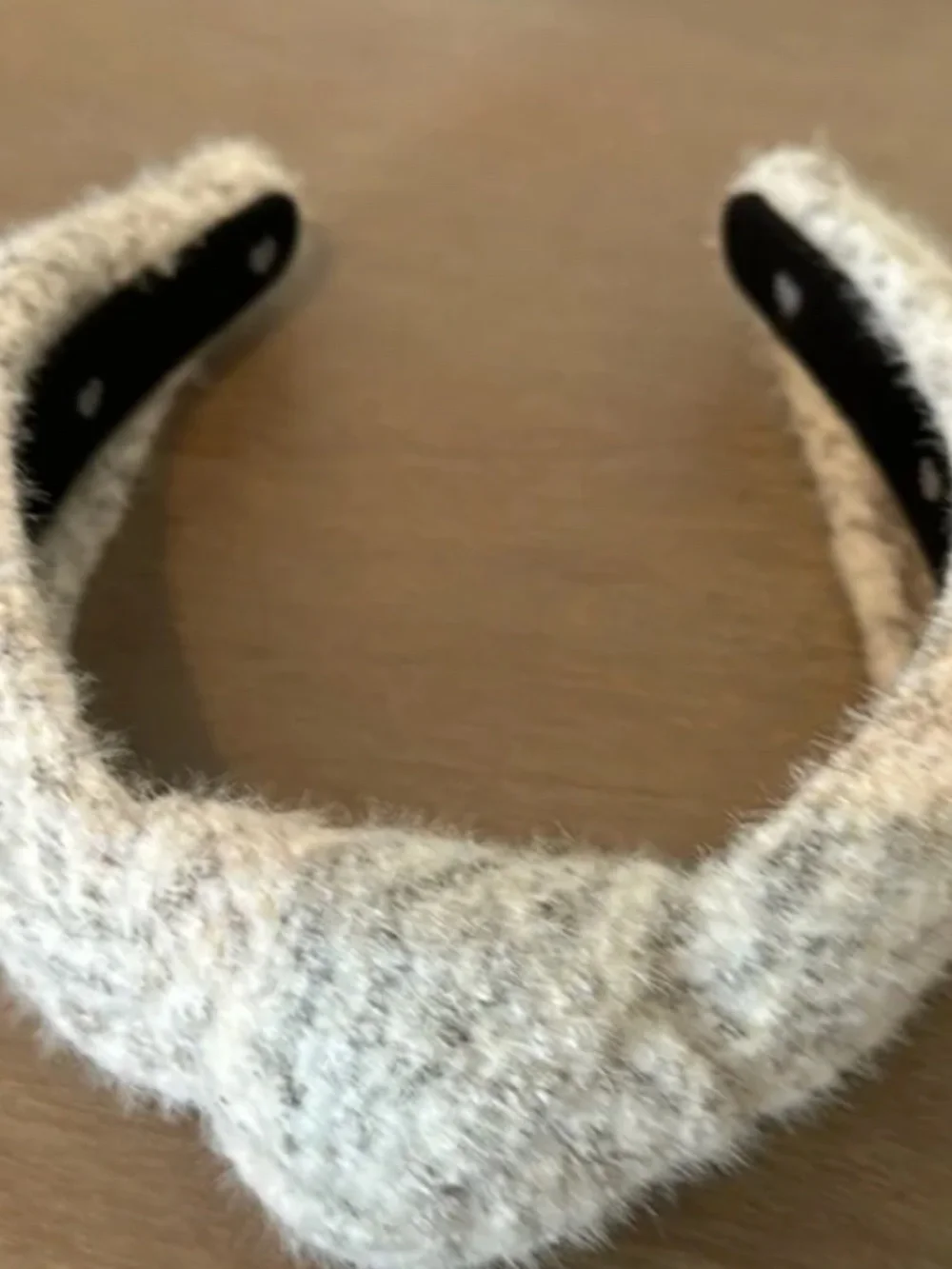 LELE SADOUGHI knotted fuzzy headband NEW